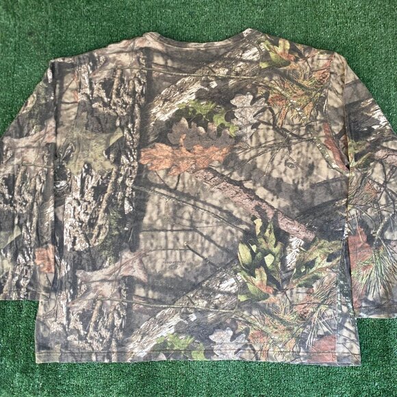 Vintage Y2K Realtree Camo Shirt Grunge Punk Long Sleeve Tee - Picture 5 of 5